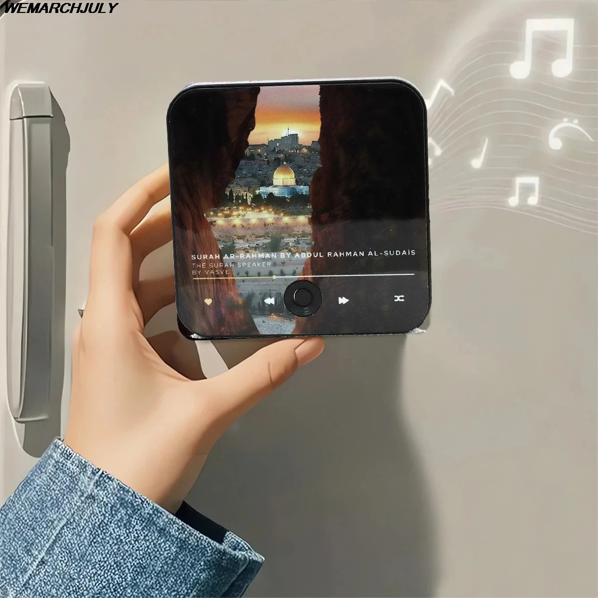 Surah Magnet Speaker Quran Speaker for Fridge Islamic Gift  Muslim Ramadan & Eid Gift  Surah Player|Muslim Gift 2025